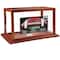 8 Pack: Brown Football Display Case with Mirror Back by Studio Décor®